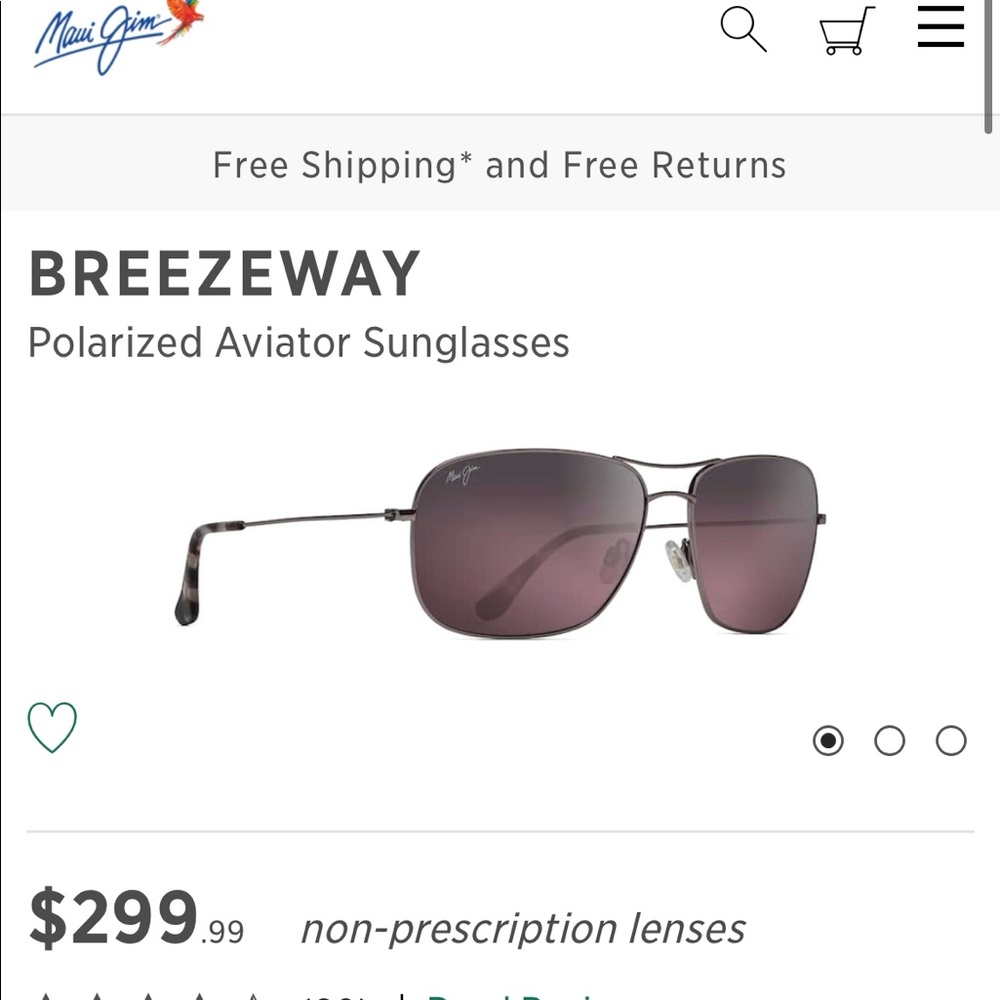 Maui Jim Breezeway Sunglasses